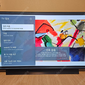 LG OLED48C1KNB 팝니다