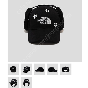 아뜰리에 도산 노스페이스 모자 hard earmuff emb cap (프리사이즈)