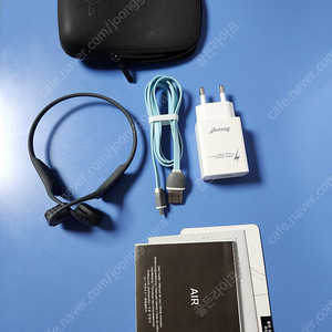 애프터샥 Aftershokz 골전도 블루투스 이어폰 헤드폰 AS650 그레이