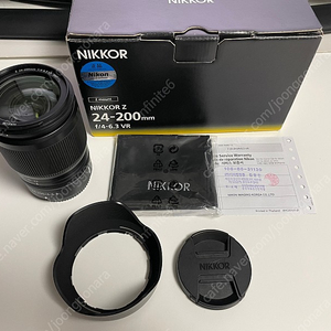 니콘 z6 바디(110) 24200(89) f4-6.3 24-200mm 니콘 영상용 렌즈 판매합니다.