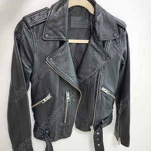 올세인츠 발펀 바이커 라이더 자켓 (uk8, us4)