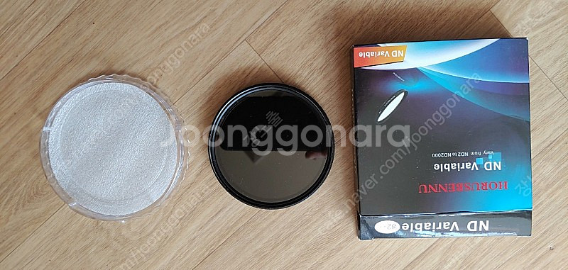 호야 ND 필터, 82mm ( 8, 64, 400, 1000) 4개. 호루스벤누 ND2~2000 가변필터 82mm....--2