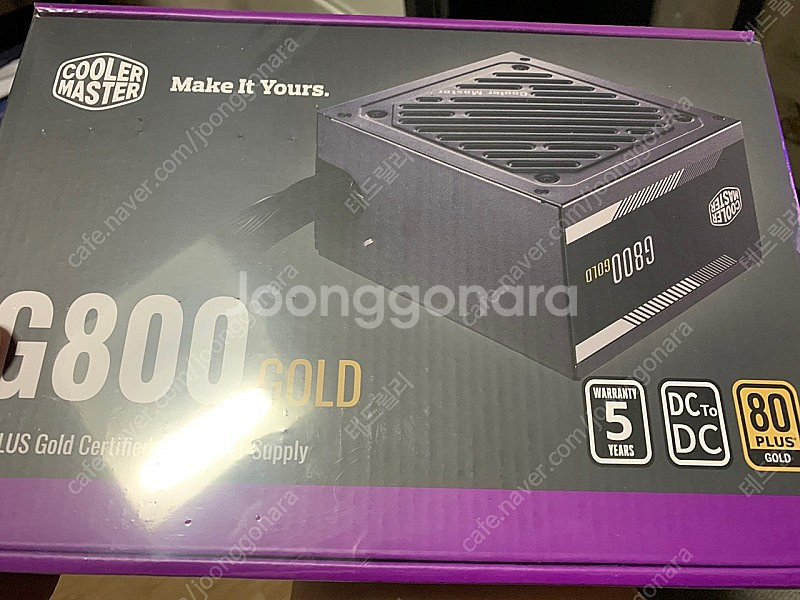 쿨러마스터 G800 GOLD 파워--0