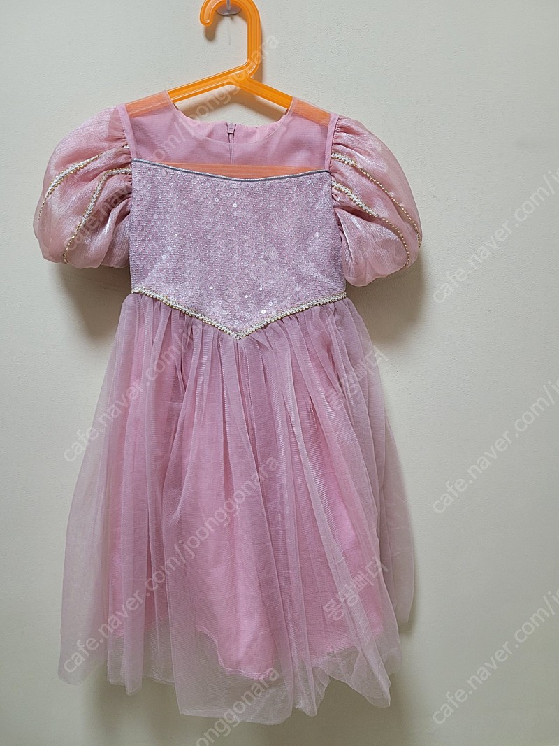 3~4세 여아 공주 드레스/키즈 코스튬/핑크원피스