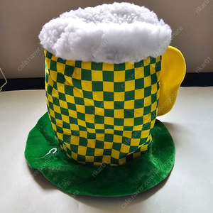 빈티지 브라질 커피잔 모형 모자
