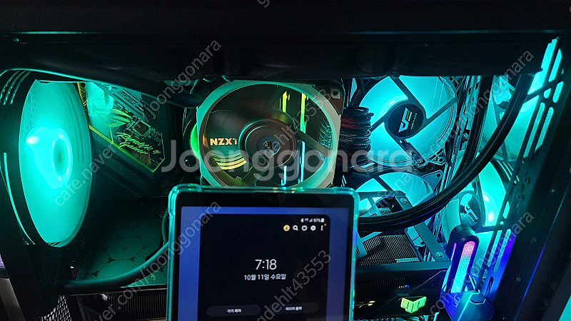 (택포11만) NZXT 크라켄 x73 (3열수냉) 판매--5