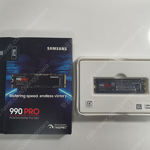 삼성전자 990 pro 2TB SSD 판매합니다.