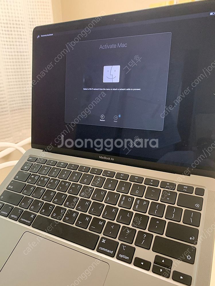 맥북에어 M1 / 16Gb / 256Gb / 사이클24--4