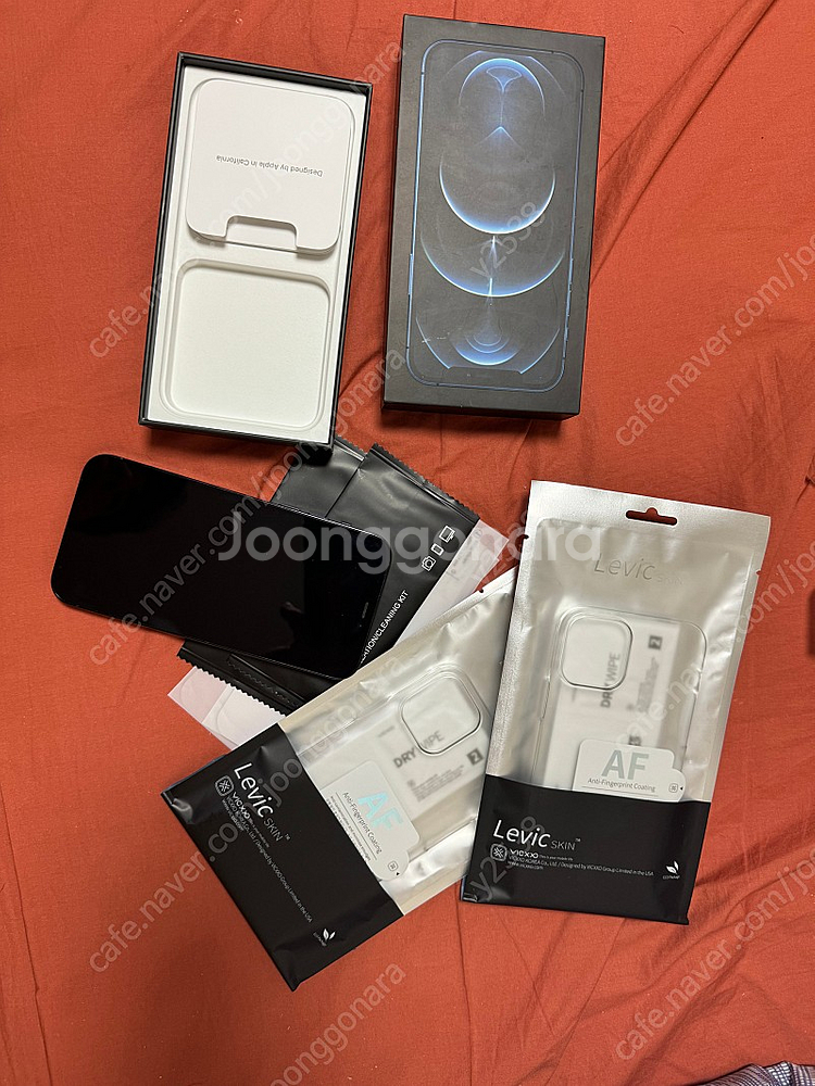 아이폰 12Pro 퍼시픽 블루 128G 팝니다--0