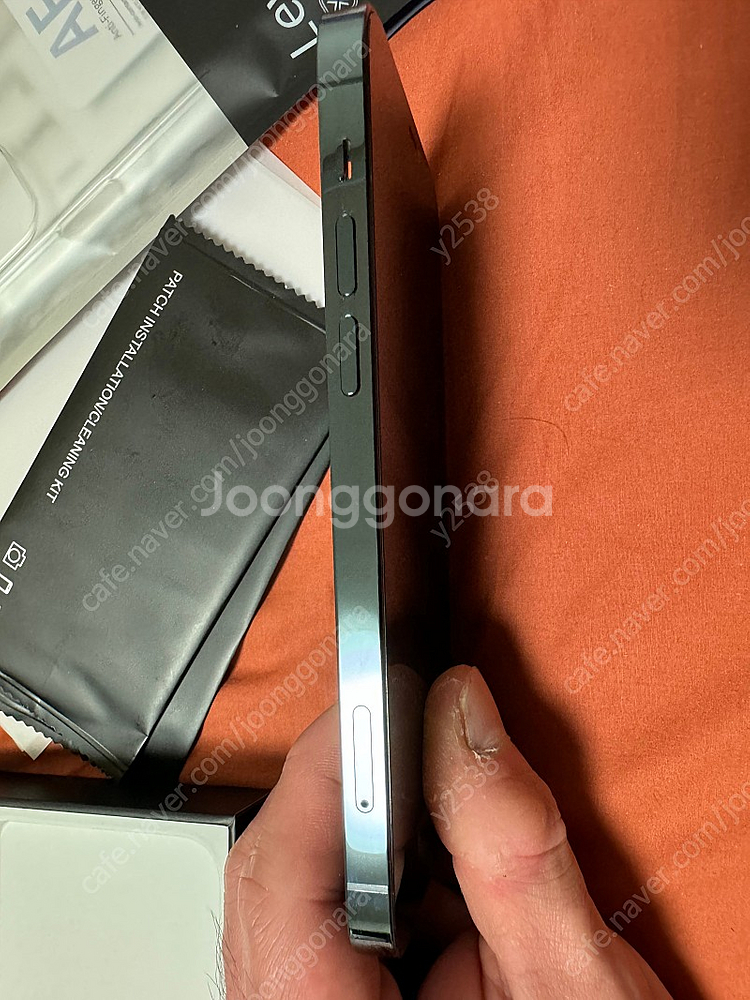 아이폰 12Pro 퍼시픽 블루 128G 팝니다--2