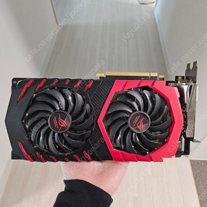 msi GTX 1070 8G 그래픽카드 팝니다