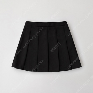 노멜렛 브리젯 플리츠 스커트 Bridget pleats skirt - black 1 사이즈