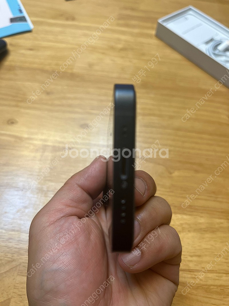 아이폰 13미니 128기가 블랙 풀박 45만--7