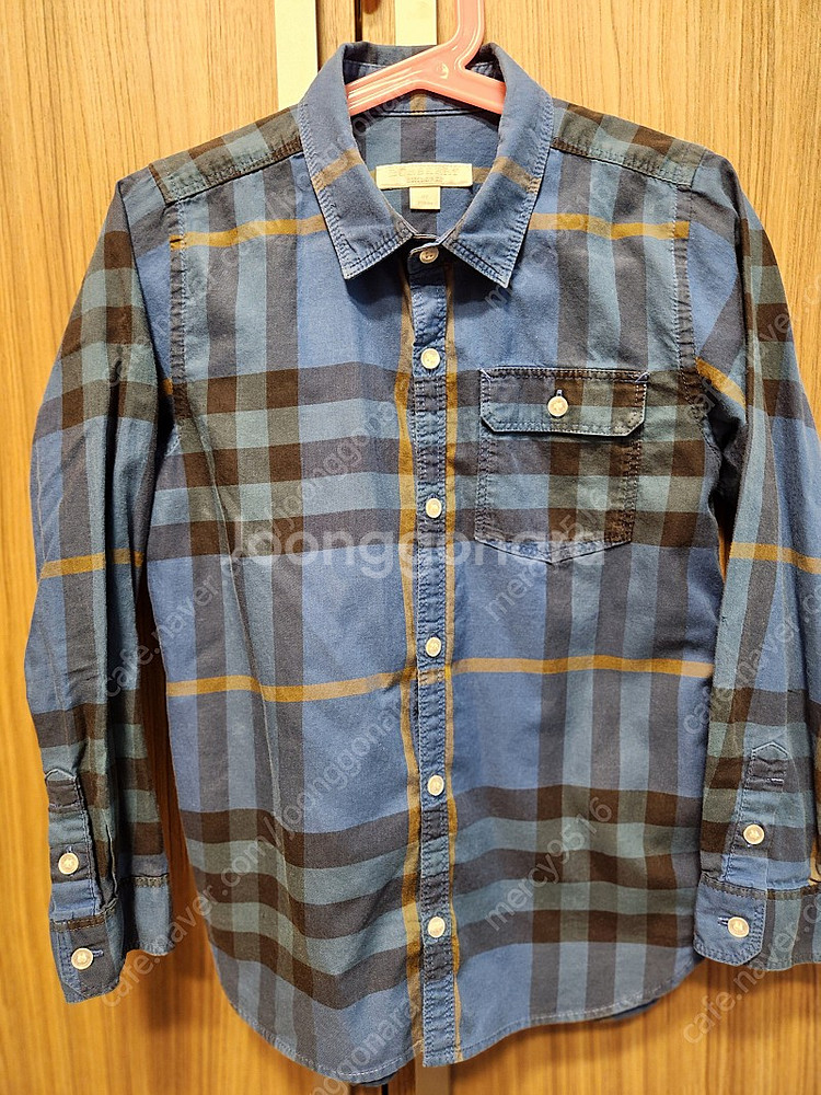 버버리키즈 남방(8y)--1