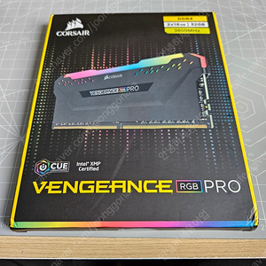 커세어 벤젠스 RGB 프로 32GB (Corsair Vengeance RGB Pro 2x16GB DDR4 3600)