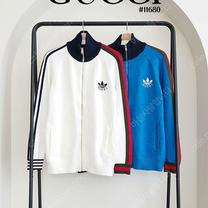 구찌 GUCCI X 아디다스 ADIDAS 비스코스 니트집업 자켓 2color