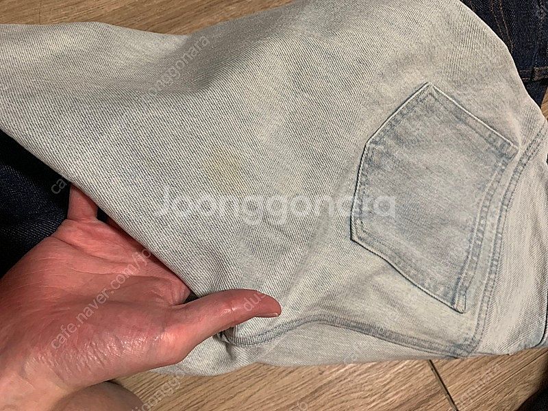 apc(아페쎄) 쁘띠 뉴 스탠다드 연청(28),생지(2...--1