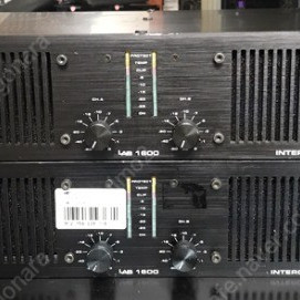 스웨덴 렙구르펩 앰프. LAB1600 (800W x 2) 판매합니다.