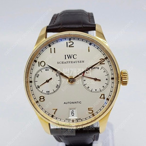 IWC 포르투기저 세븐데이즈 골드(12월까지만)
