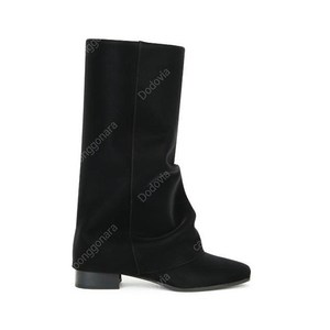 쓰리투에이티 부츠/새상품/230/ Wrinkle Leather Boots (Black)