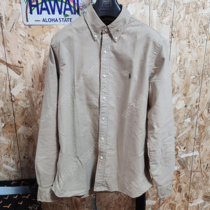 폴로 랄프로렌/22fw 가먼트다잉 옥스포드 셔츠/L