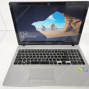 삼성노트북 i7-6500u 지포스940mx 램8G ssd128 hdd 1tb 15.6인치