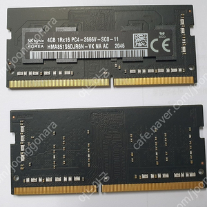 SK 하이닉스 노트북용 4GB램 DDR4