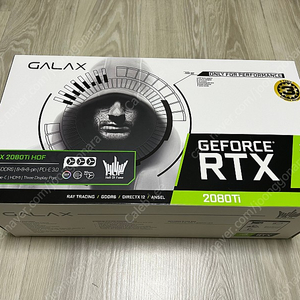 갤럭시 GeForce RTX 2080ti HoF 팝니다