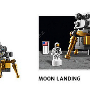 [삽니다] 레고 21309 부속 미니아폴로탐사선