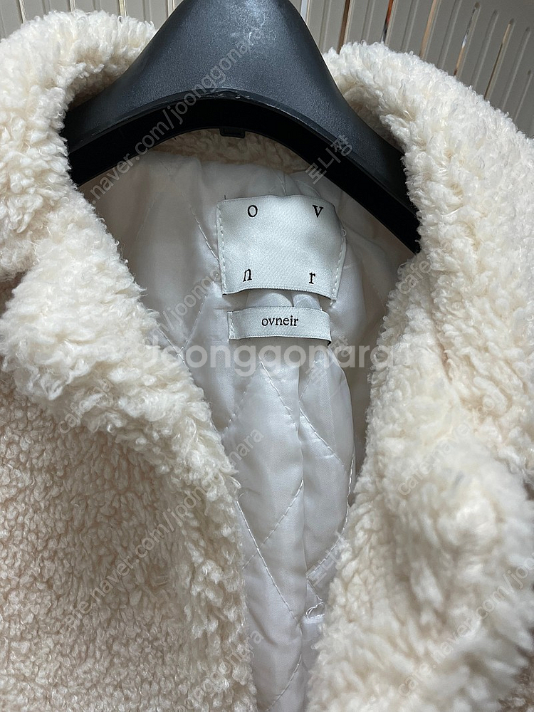 오브네어 시어링 뽀글이 자켓--1
