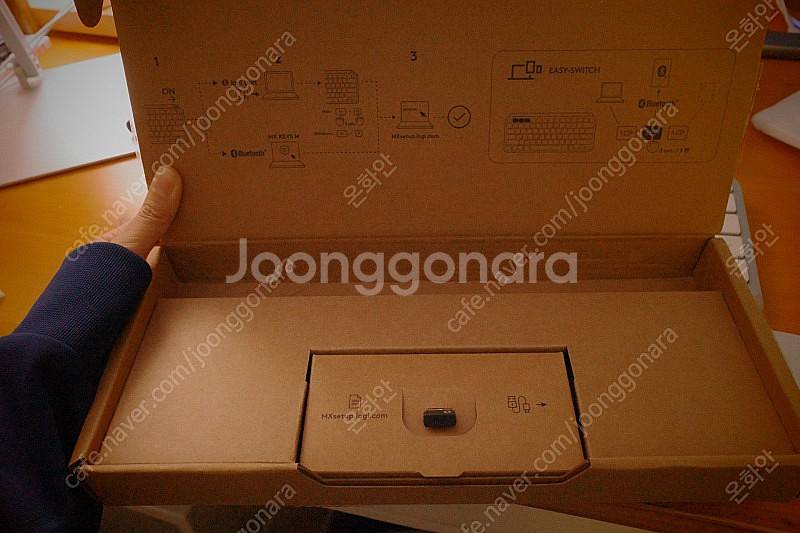 로지텍 MX Keys Mini 로지볼트 포함 풀박스--8