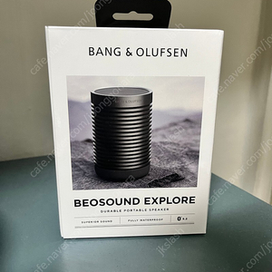 (새상품) 뱅앤올룹슨 B&O PLAY Beosound Explore 블루투스 스피커