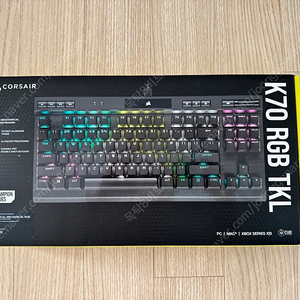 커세어 K70 RGB TKL 광축 챔피언시리즈 미개봉 판매