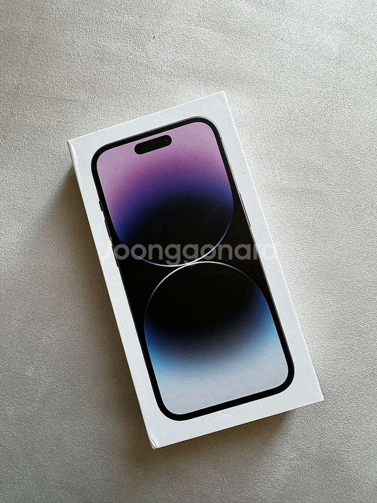 아이폰14프로 256GB 딥퍼플 풀박--0