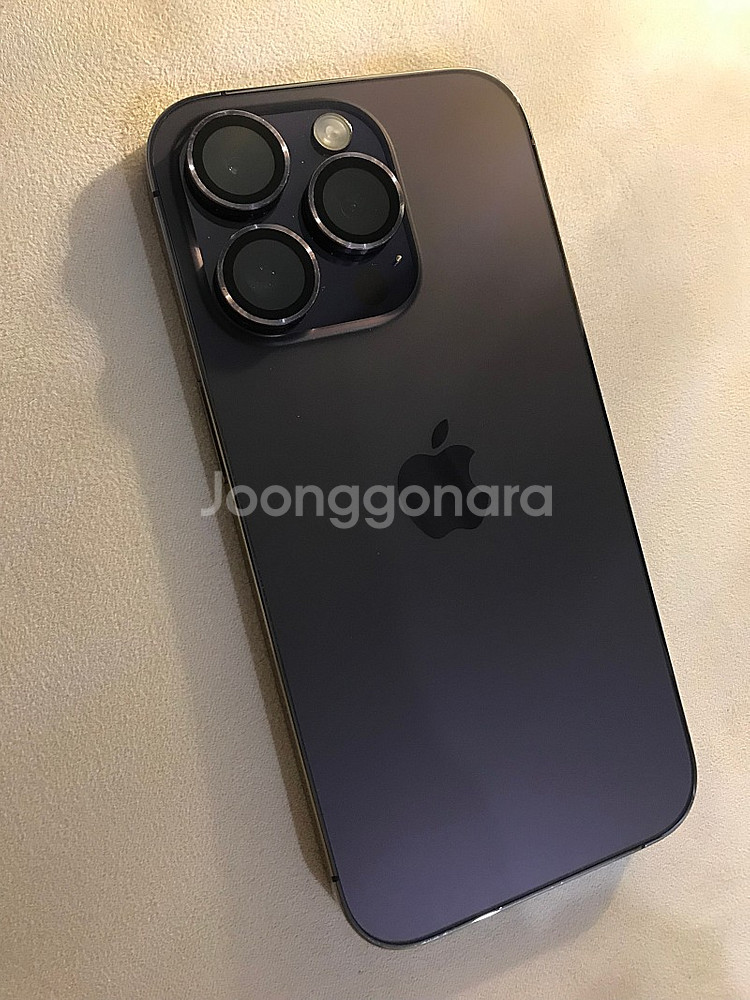 아이폰14프로 256GB 딥퍼플 풀박--1