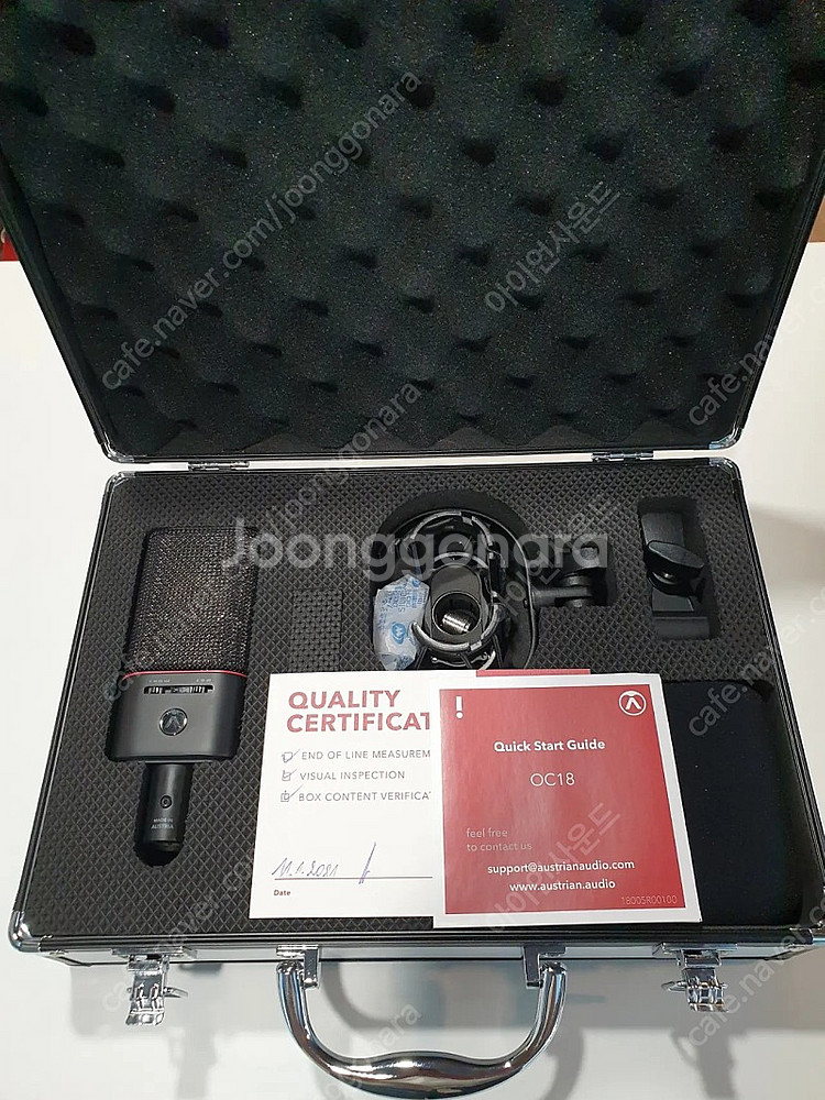 Austrian Audio oc18 마이크 판매합니다--2