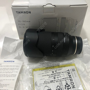 탐론 tamron70-180mm F2.8 Di III VXD 소니FE용