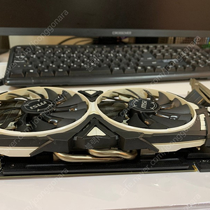 그래픽카드 msi gtx 1070ti 아머 8g 팝니다