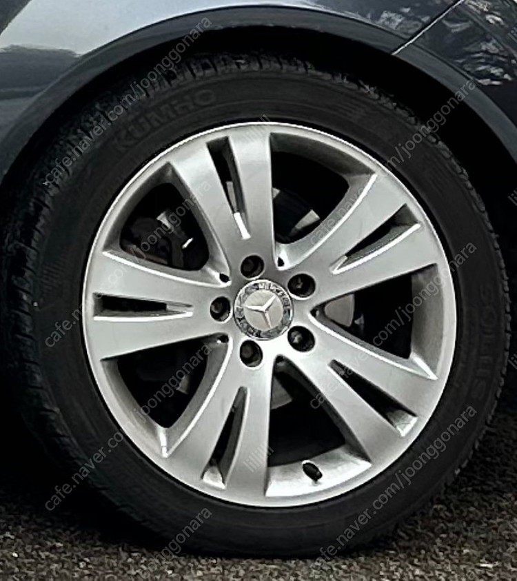 벤츠 w204 17인치 휠타이어 판매 이미지