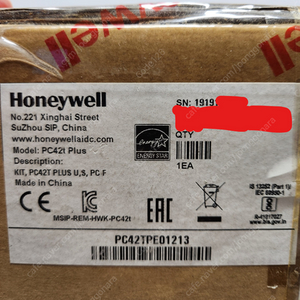 HONEYWELL PC42t 바코드 프린터