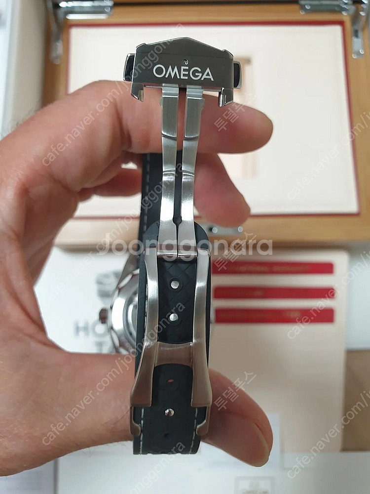 오메가 아쿠아테라 38미리 흰판 (23년 6월말) 판매--6