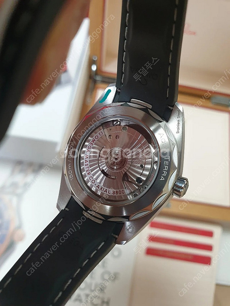 오메가 아쿠아테라 38미리 흰판 (23년 6월말) 판매--8