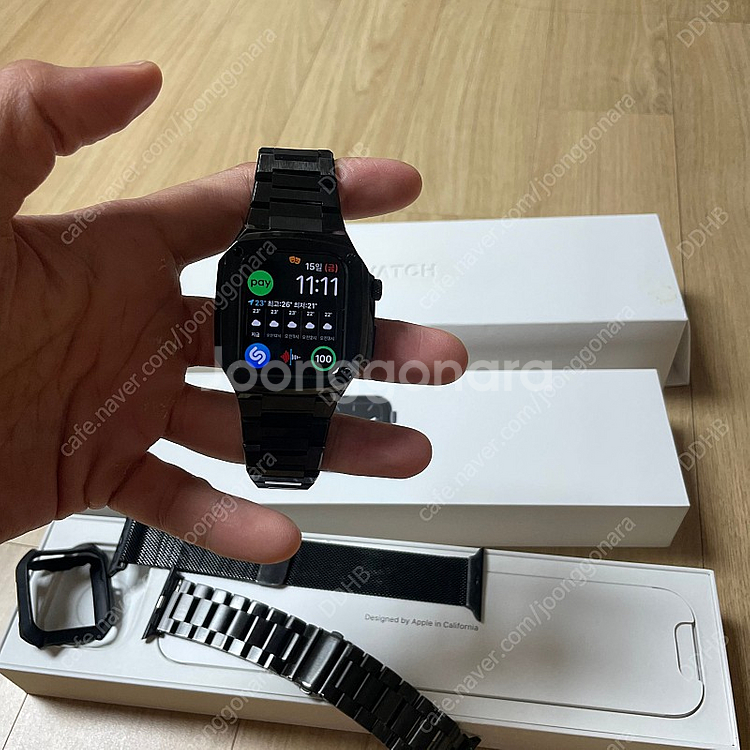 애플워치5 스페이스그레이 40mm GPS--0