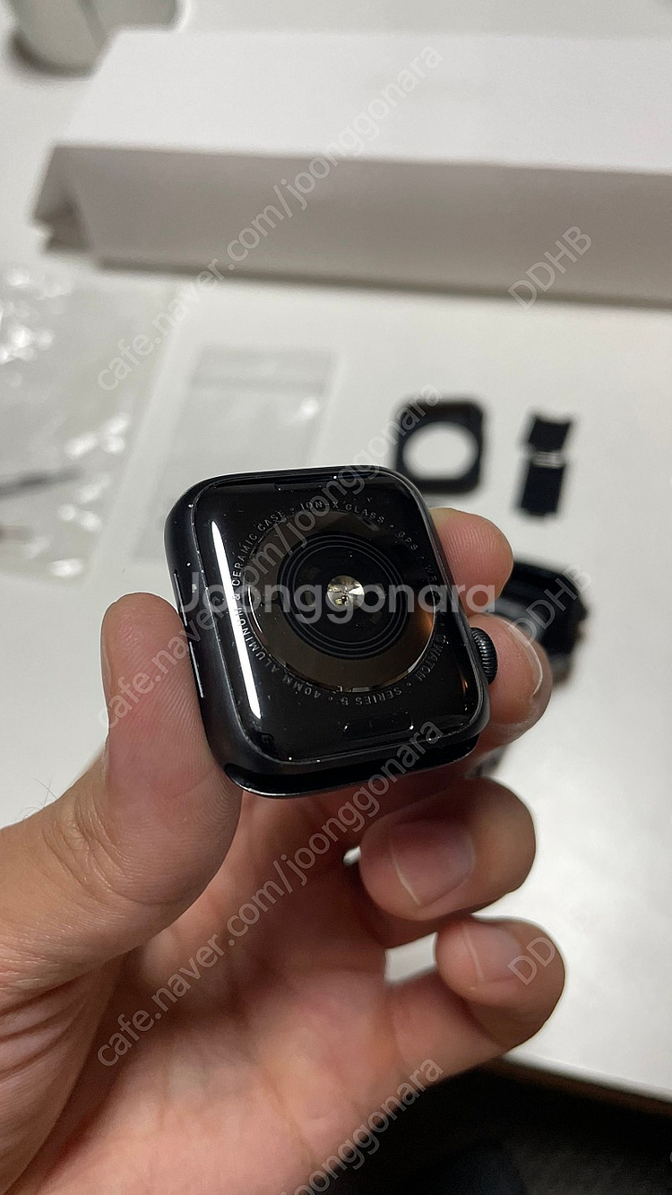 애플워치5 스페이스그레이 40mm GPS--4