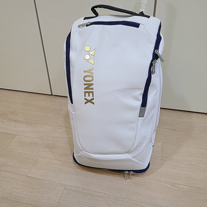 요넥스 테니스 배드민턴 백팩 가방 한정판 가죽 화이트 배드민턴가방