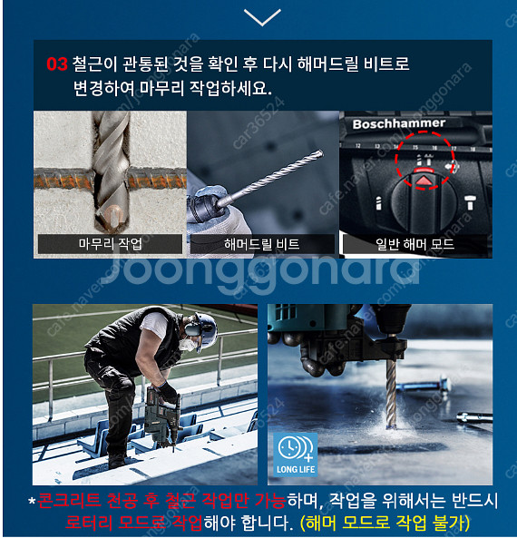 철근 절단용 드릴 비트, 보쉬 BOSCH, SDS PL...--6