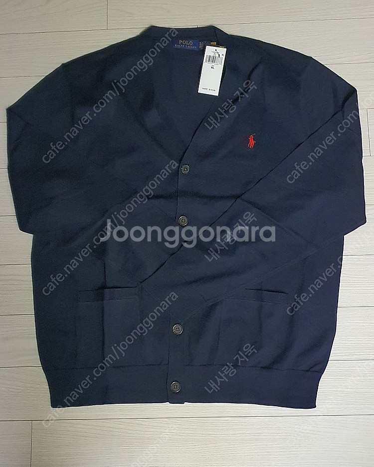폴로랄프로렌 메리노울 가디건 XL--0