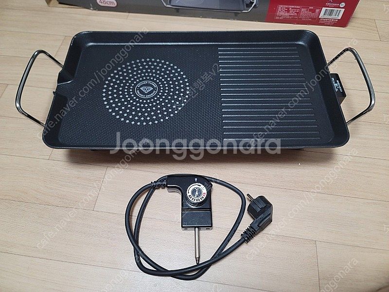[미사용] 키친아트 홈파티 와이드 그릴팬48cm. KE...--1