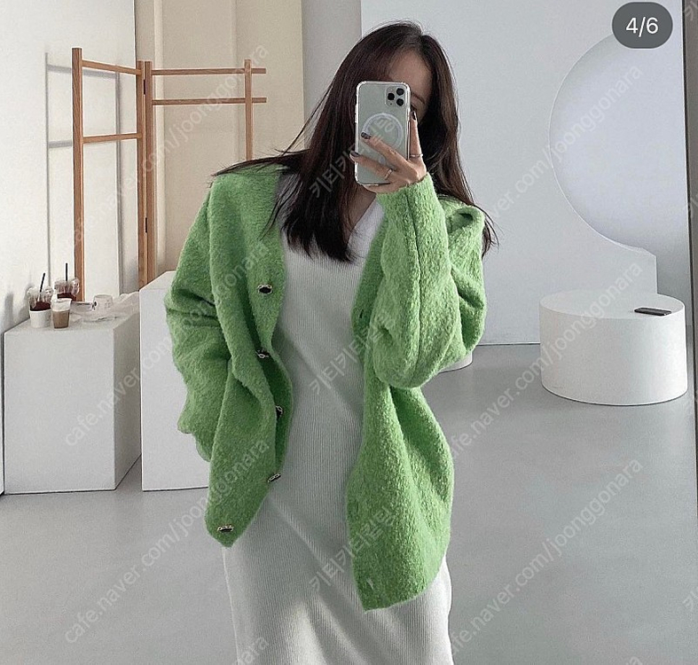 러브미우 애플가디건(새상품)--1