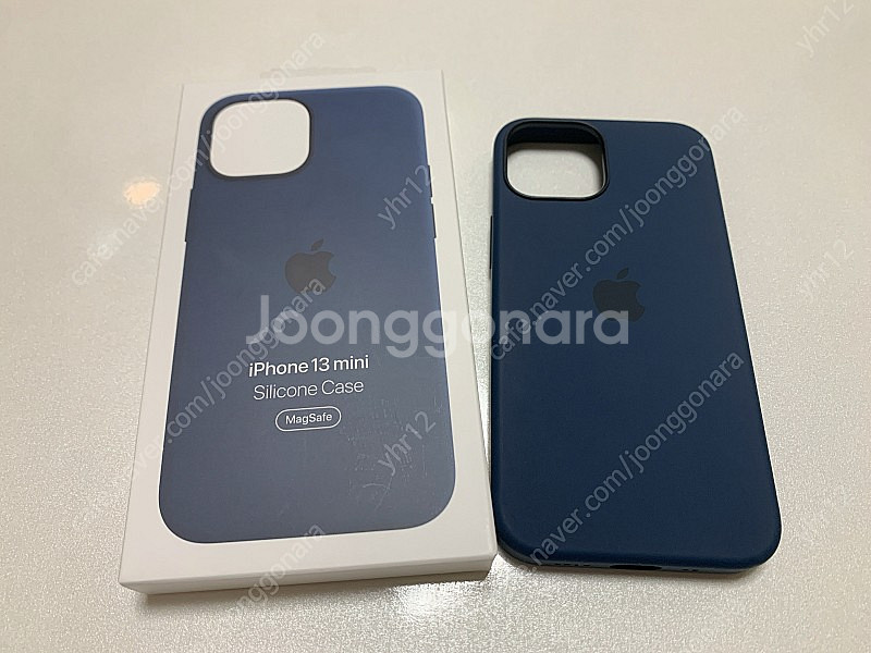아이폰13 미니 정품 케이스 어비스블루--0